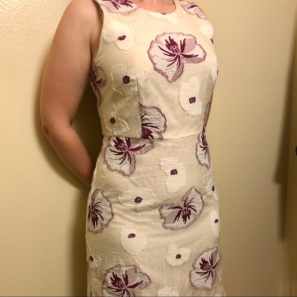 NWT Ann Taylor Floral Dress Size 8 - Picture 5 of 8
